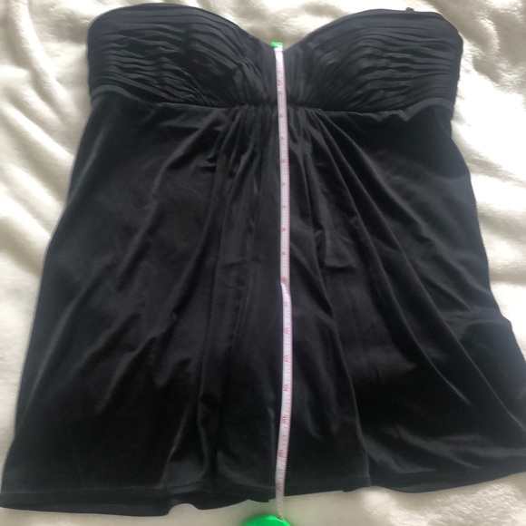 Sz M BCBG Strapless Blouse - Picture 6 of 6